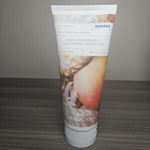 Korres Peach Blossom Body Smoothing Milk Lotion New 200ml 6.76oz